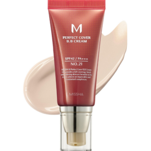 Missha M Perfect Covering BB Cream No.21 Light Beige SPF42 PA+++ 50ml