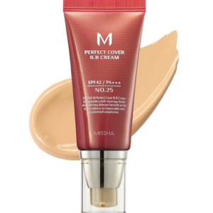 Missha M Perfect Cover BB No.25 Warm Beige Κρέμα Προσώπου Ημέρας με SPF42 με Υαλουρονικό Οξύ & Ceramides 50ml