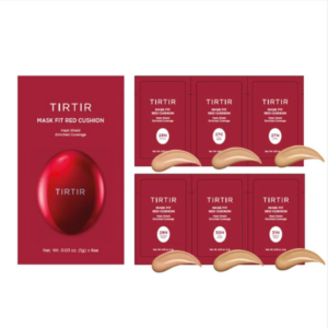 TIRTIR Mask Fit Red Cushion 6 Shade Trial Kit – 5 Colours (25N-31N)