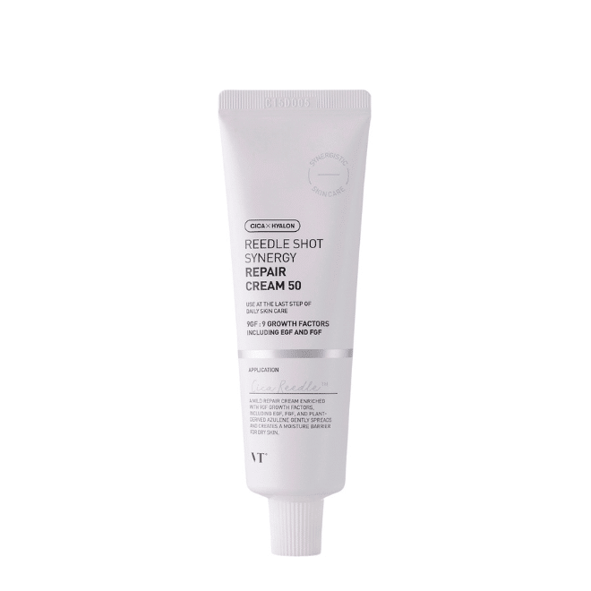 VT Cosmetics Reedle Shot Synergy Repair Cream 50 κρέμα προσώπου για ευαίσθητο δέρμα 50ml